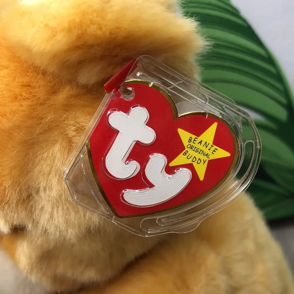 Ty Original 11” Beanie Buddy HOPE Praying Bear RARE NWT